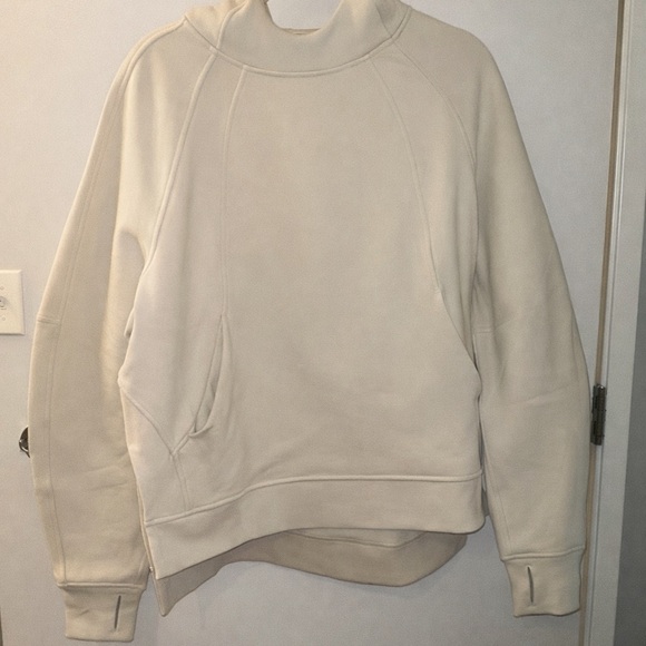 Lululemon Scuba Oversized Side-Slit Hoodie – Bone – M/L – NWT - Picture 7 of 10